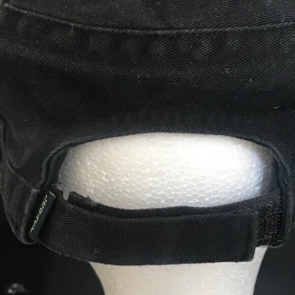 NEBRASKA CORNHUSKERS DISTRESSED BLACK CAP RED *N* PATCH CONDUCTORS HAT BY LEGACY - Picture 8 of 10